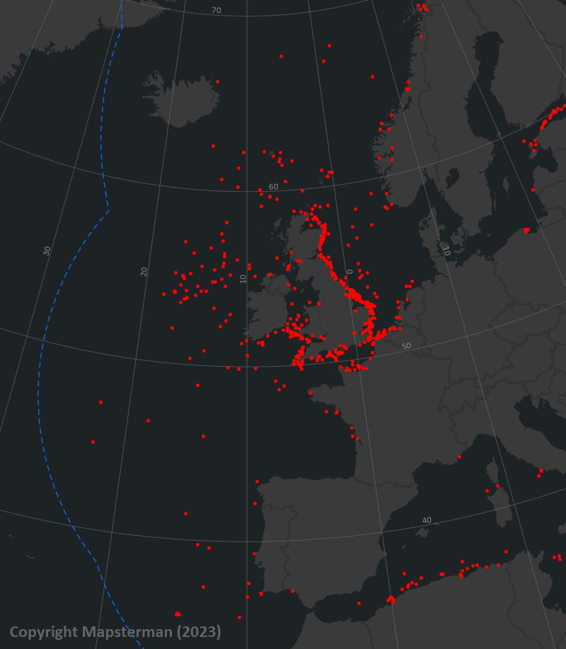 Sinking Ship Map Sunken Ships of the Second World War – Page 2 – An ongoing project to ...